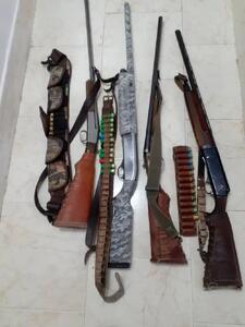  کشف گسترده ادوات شکار و صید غیرمجاز در شیراز