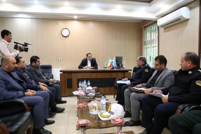  بازدید معاون اجتماعی و پیشگیری از وقوع جرم قوه قضاییه از انبار اموال تملیکی قم