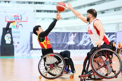  بسکتبال با ویلچر آسیا و اقیانوسیه؛ صعود ایران به نیمه نهایی با برتری مقابل چین
