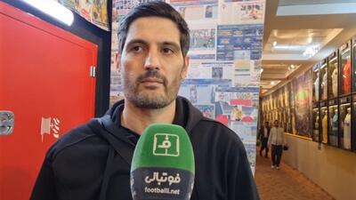  گفت و گو با شهاب گردان در پایان دیدار دوستانه ستارگان دهه ۸۰ و ۹۰ سپاهان