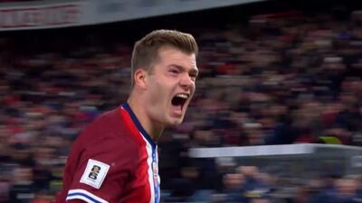  گل اول نروژ به استونی (سورلوث)