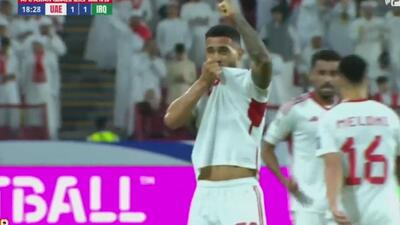  گل اول تیم ملی امارات به عراق (لوان پریرا)