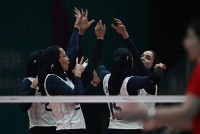  برنز بازی‌های ریاض بر گردن زنان والیبال ایران