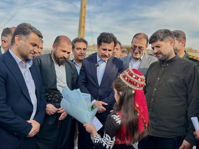  معاون رئیس جمهور، ۱۲ طرح هادی جدید در اشنویه را به بهره‌برداری رساند