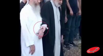  ببینید | واکنش دیدنی روحانی شیعه به اقدام روحانی اهل سنت - کلبه سرگرمی