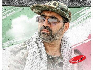  عکس دیده نشده از شهید محمود باقری در کنار فرمانده هوافضای سپاه - کلبه سرگرمی