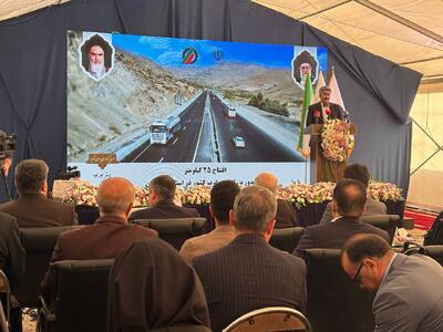  آغاز عملیات اجرایی ۲۵ کیلومتر از کریدور شمال‌غرب با حضور وزیر راه