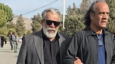  حضور بازیگران و چهره‌های مشهور در مراسم تشییع همایون ارشادی؛ از السا فیروزآذر تا تهمینه میلانی