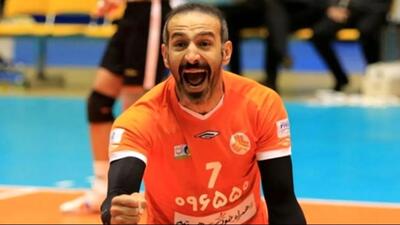  غم فرزند این والیبالیست ایرانی را پیر کرد (عکس)