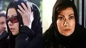  قابی ماندگار از پوپک تنها دختر خسرو شکیبایی در کنار مادر سرشناس خود