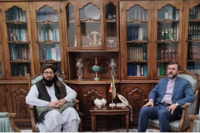  گفت‌وگوی سرپرست سفارت افغانستان با غریب‌آبادی درباره حقابه هیرمند