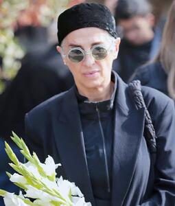  عکس تیپ متفاوت زوج عاشق سینما در مراسم همایون ارشادی