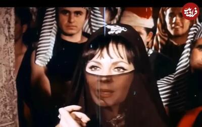  عکس گریم دیدنی فروزان در نقش زلیخا در فیلم یوسف و زلیخا