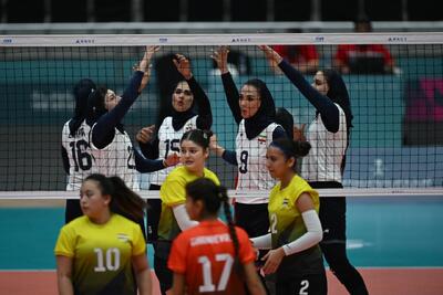  والیبال زنان برنز گرفت