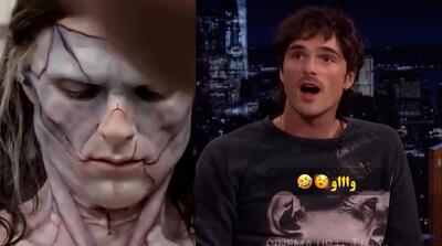  تصاویر گریم سنگین یازده ساعته آقای بازیگر!