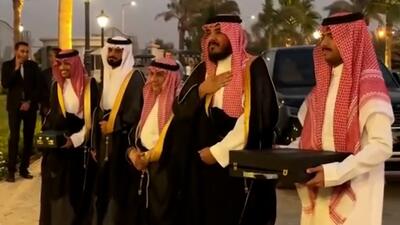  هدیه ویژه تاجر عربستانی به مناسبت عروسی دوستش