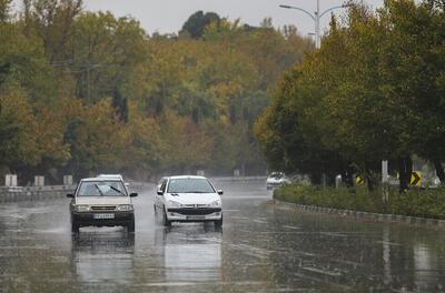  رگبار باران و خیزش گردوخاک در برخی نقاط کشور