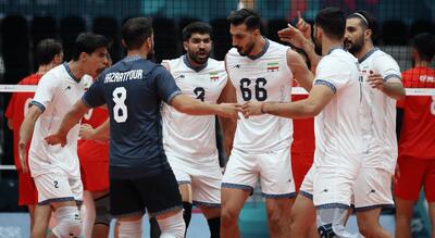  بازی‌های کشورهای اسلامی؛ ایران ۳-۱ والیبال؛ قهرمانی راحت والیبالیست‌های داغدار