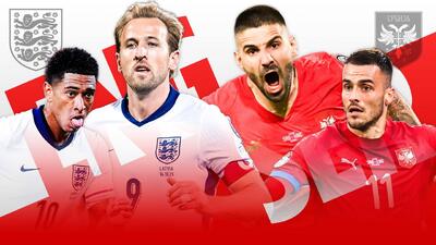  انگلیس - صربستان؛‌ ترکیب رسمی