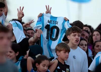  جنون در اسپانیا برای تماشای لیونل مسی