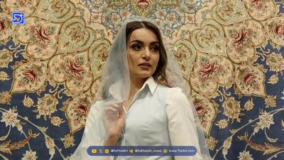  بیتای فیلم آوای باران دوباره عروس شد؛ نیلوفر پارسا را در لباس عروس ببینید