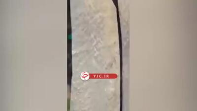  لحظه چاقو در آوردن راننده اتوبوس شهری در تهران برای مسافر+ فیلم