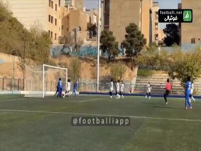  گلهای بازی بانوان استقلال و هتل شبستان رشت