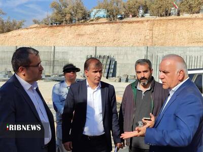  پیشرفت قابل قبول مخزن ۱۵ هزار مترمکعبی آب شرب یاسوج