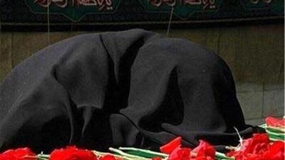  پیکر مادر شهیدان معینی در نجف‌آباد تشییع و خاکسپاری شد