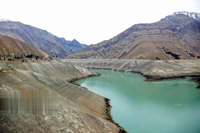  وضعیت هولناک سد کرج در مقایسه با پارسال