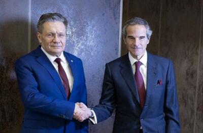  رایزنی‌های مهم گروسی با مدیر شرکت روس‌اتم