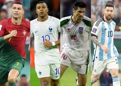  کیلیان امباپه تازه‌ترین رقیب علی دایی!