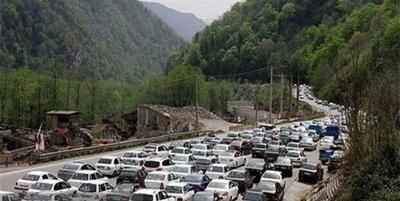  ترافیک سنگین در محورهای اصلی البرز