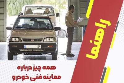  همه‌ چیز درباره معاینه فنی خودرو + مدارک، مراحل و آدرس مراکز ۱۴۰۴