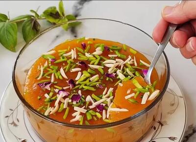  طرز تهیه خوشمزه ترین حلوای بدون آرد و شهد !