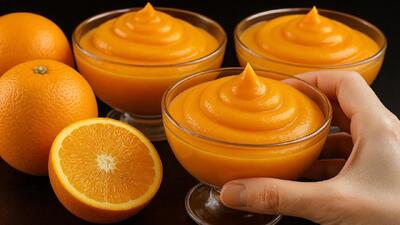  طرز تهیه موس پرتقال خامه ای و خوشمزه در ۵ دقیقه