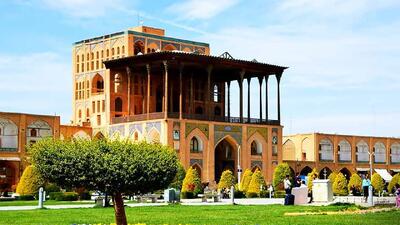  کاخ عالی قاپو اصفهان؛ شاهکار معماری صفوی