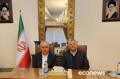  دیدار معاون اقتصادی وزارت خارجه با استاندار آذربایجانشرقی - اکونی