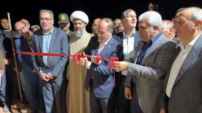  پروژه انتقال آب و آبیاری بارانی دشت یکانات مرند در سطح ۳۹۱ هکتار افتتاح شد
