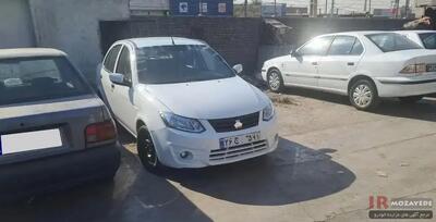  حراجی تا 150/000/000 زیر قیمت بازار خودرو ساینا مدل : 1398 بی رنگ (مصادره ای دولت)