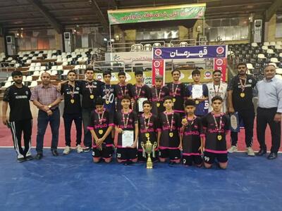  جام قهرمانی لیگ برتر فوتسال زیر ۱۵ سال هرمزگان از میناب‌ به بندرعباس رسید