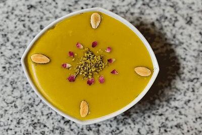  آموزش شیرینی پزی / طرز تهیه کاچی سنتی و ساده با آرد گندم