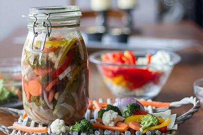  آموزش آشپزی / طرز تهیه ترشی هفت بیجار شمالی + فوت و فن