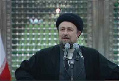  سید حسن خمینی به احمدی نژاد تسلیت گفت