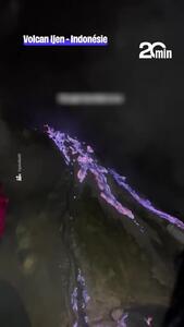  آتشفشان آیجن (Ijen) اندونزی