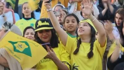  اولین حضور بانوان آبادانی در جریان دیدار صنعت نفت و فرد البرز