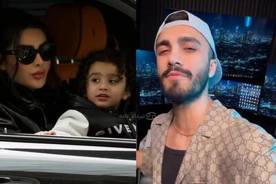  مهراد جم برای پسرش روی صحنه کنسرت جشن تولد گرفت+فیلم