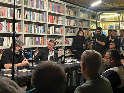  از مجتبی جباری تا پارسا پیروزفر در رونمایی از کتاب پیمان معادی