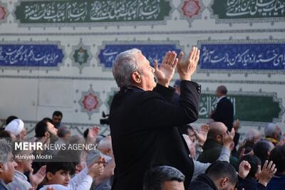  اقامه نماز طلب باران در آستان مقدس امامزاده صالح(ع)