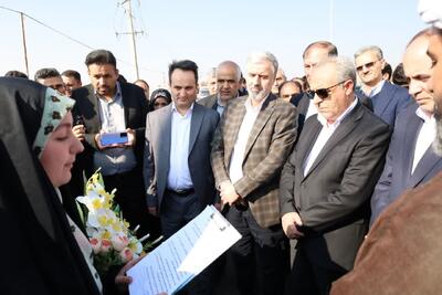  استقبال از وزیر جهاد کشاورزی در تسوج